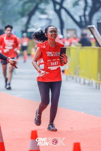 Race photo from ONE RUN 10K 2025