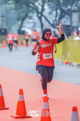 Race photo from ONE RUN 10K 2025
