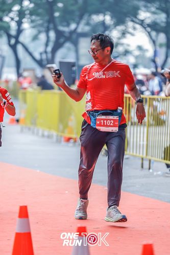 Race photo from ONE RUN 10K 2025