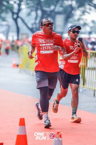 Race photo from ONE RUN 10K 2025