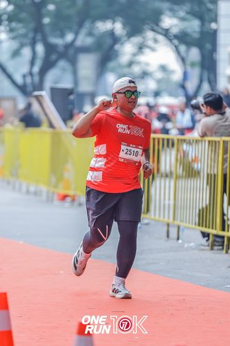 Race photo from ONE RUN 10K 2025