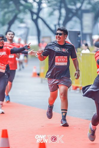 Race photo from ONE RUN 10K 2025