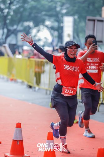Race photo from ONE RUN 10K 2025