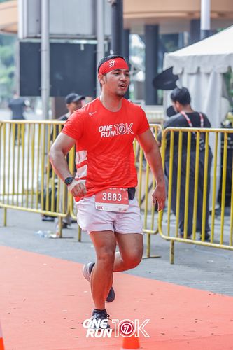 Race photo from ONE RUN 10K 2025
