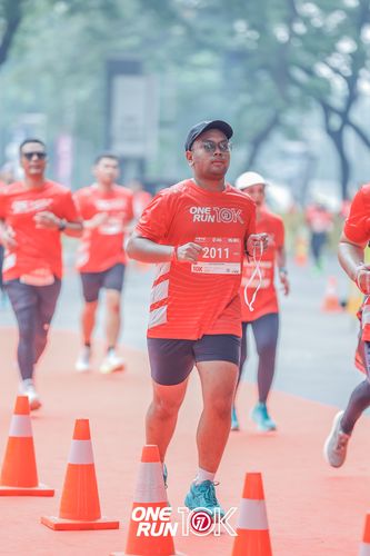 Race photo from ONE RUN 10K 2025