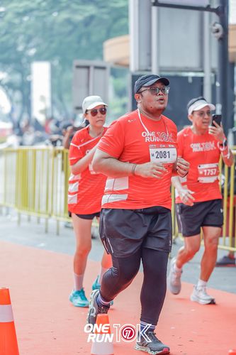 Race photo from ONE RUN 10K 2025