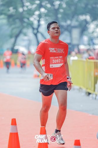 Race photo from ONE RUN 10K 2025