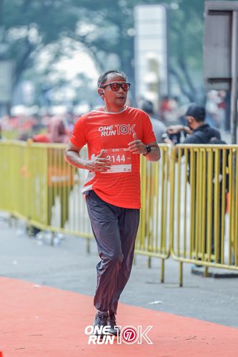 Race photo from ONE RUN 10K 2025