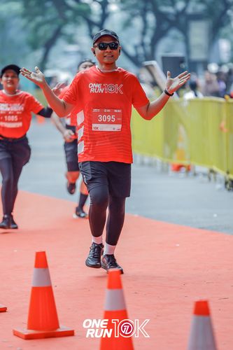 Race photo from ONE RUN 10K 2025