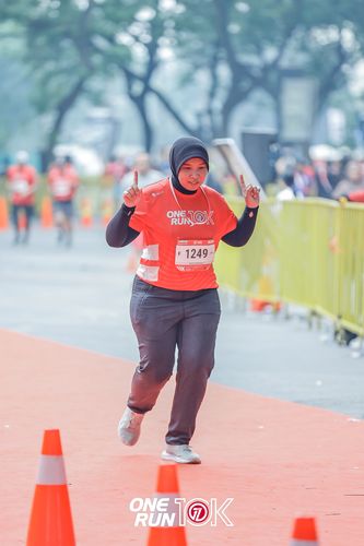 Race photo from ONE RUN 10K 2025