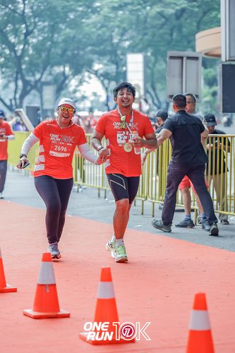 Race photo from ONE RUN 10K 2025