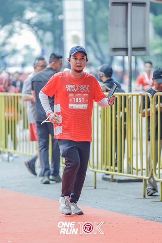 Race photo from ONE RUN 10K 2025