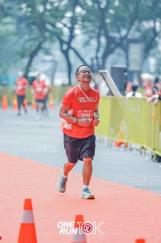 Race photo from ONE RUN 10K 2025