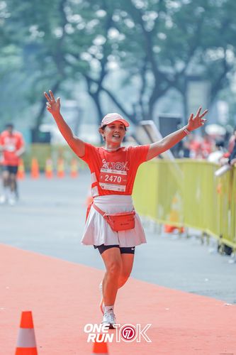 Race photo from ONE RUN 10K 2025