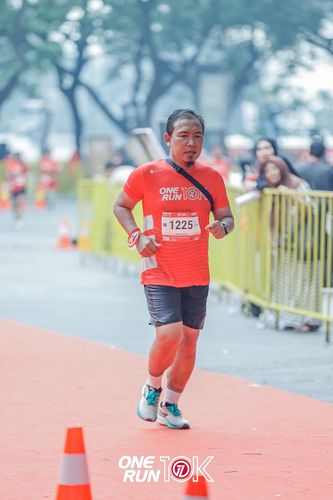 Race photo from ONE RUN 10K 2025