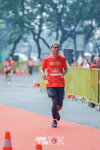 Race photo from ONE RUN 10K 2025