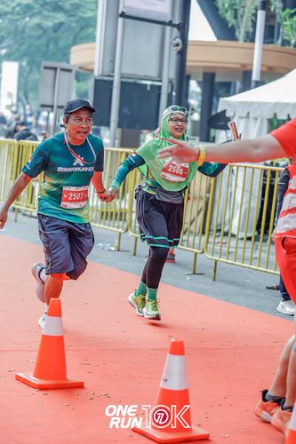 Race photo from ONE RUN 10K 2025