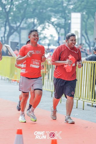Race photo from ONE RUN 10K 2025