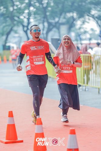 Race photo from ONE RUN 10K 2025