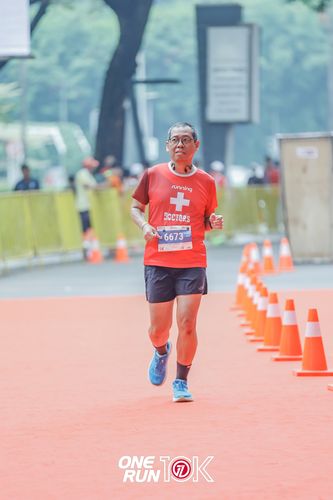 Race photo from ONE RUN 10K 2025