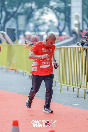 Race photo from ONE RUN 10K 2025