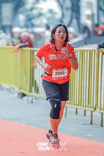 Race photo from ONE RUN 10K 2025