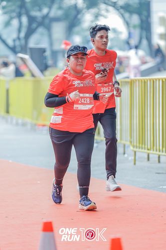 Race photo from ONE RUN 10K 2025