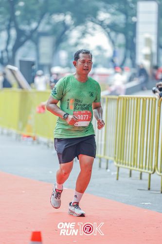 Race photo from ONE RUN 10K 2025