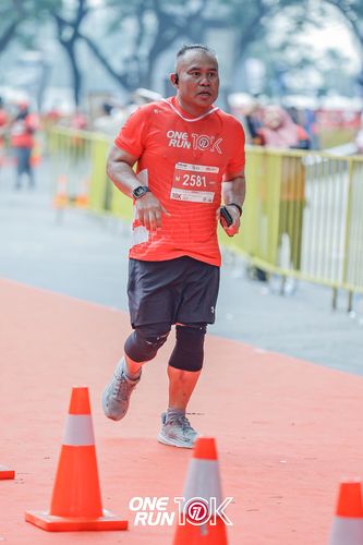 Race photo from ONE RUN 10K 2025