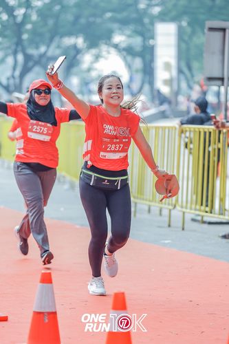 Race photo from ONE RUN 10K 2025