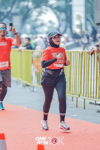 Race photo from ONE RUN 10K 2025