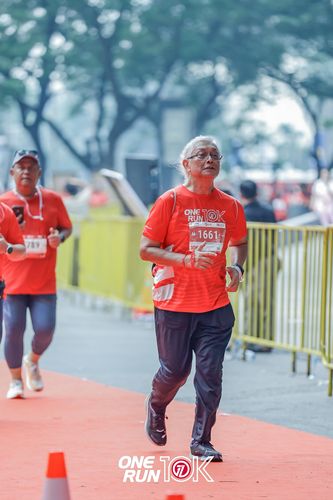Race photo from ONE RUN 10K 2025