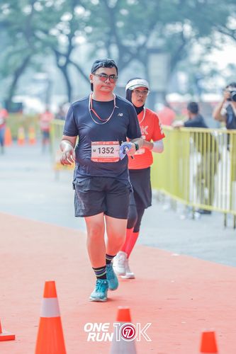 Race photo from ONE RUN 10K 2025