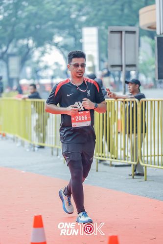 Race photo from ONE RUN 10K 2025