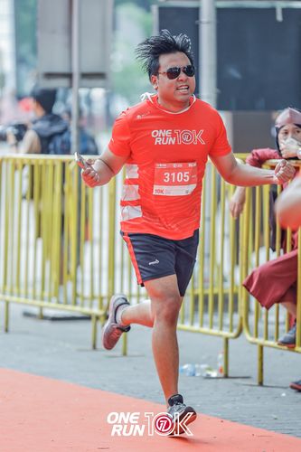 Race photo from ONE RUN 10K 2025