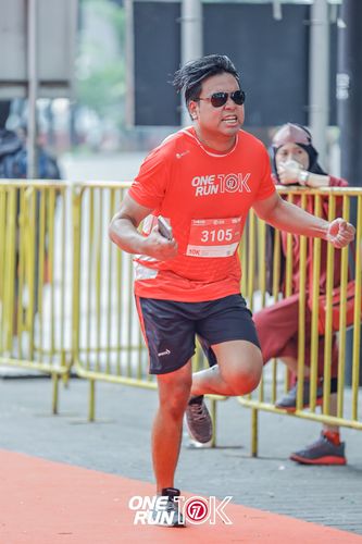 Race photo from ONE RUN 10K 2025