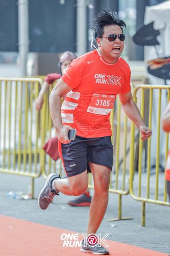 Race photo from ONE RUN 10K 2025