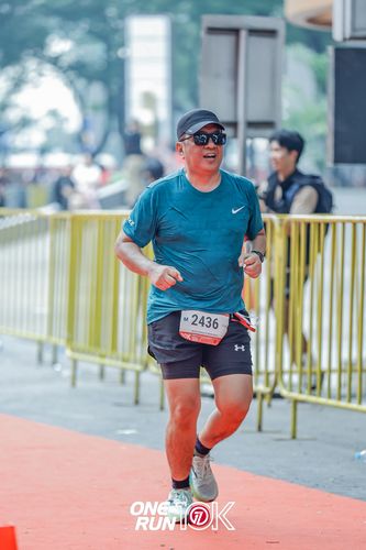 Race photo from ONE RUN 10K 2025