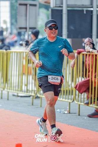 Race photo from ONE RUN 10K 2025