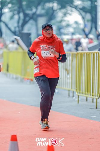 Race photo from ONE RUN 10K 2025