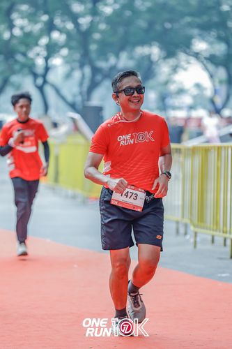 Race photo from ONE RUN 10K 2025