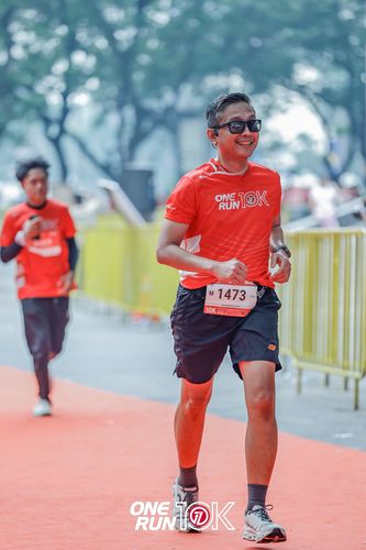 Race photo from ONE RUN 10K 2025