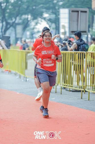 Race photo from ONE RUN 10K 2025