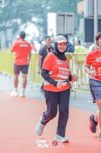 Race photo from ONE RUN 10K 2025