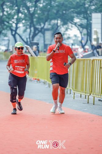Race photo from ONE RUN 10K 2025