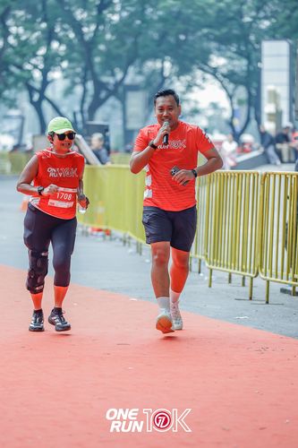 Race photo from ONE RUN 10K 2025