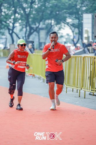 Race photo from ONE RUN 10K 2025