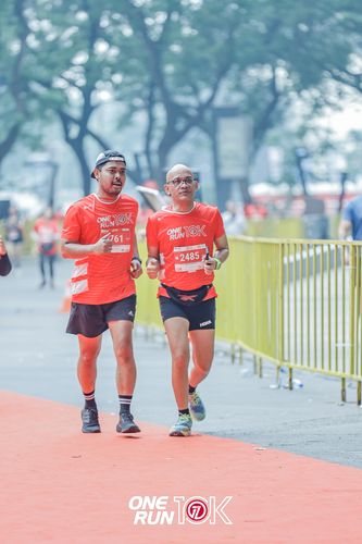 Race photo from ONE RUN 10K 2025
