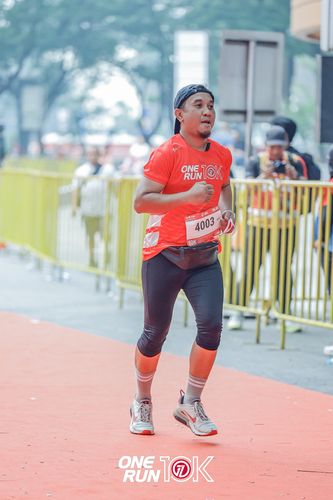 Race photo from ONE RUN 10K 2025