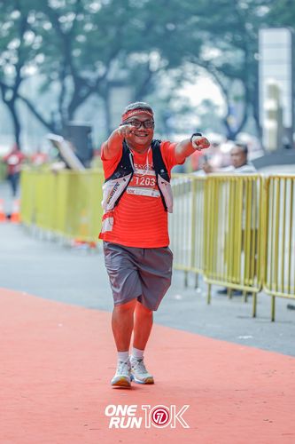 Race photo from ONE RUN 10K 2025